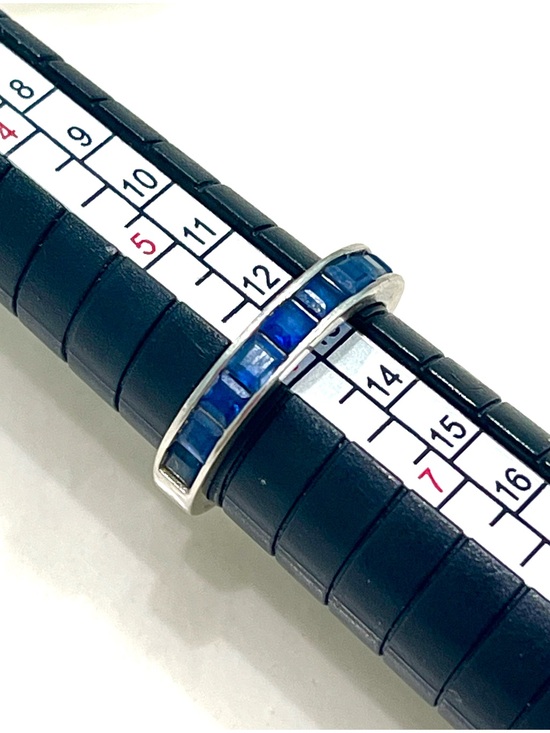 Jewelry - Genuine Sapphire 14KGP Ring